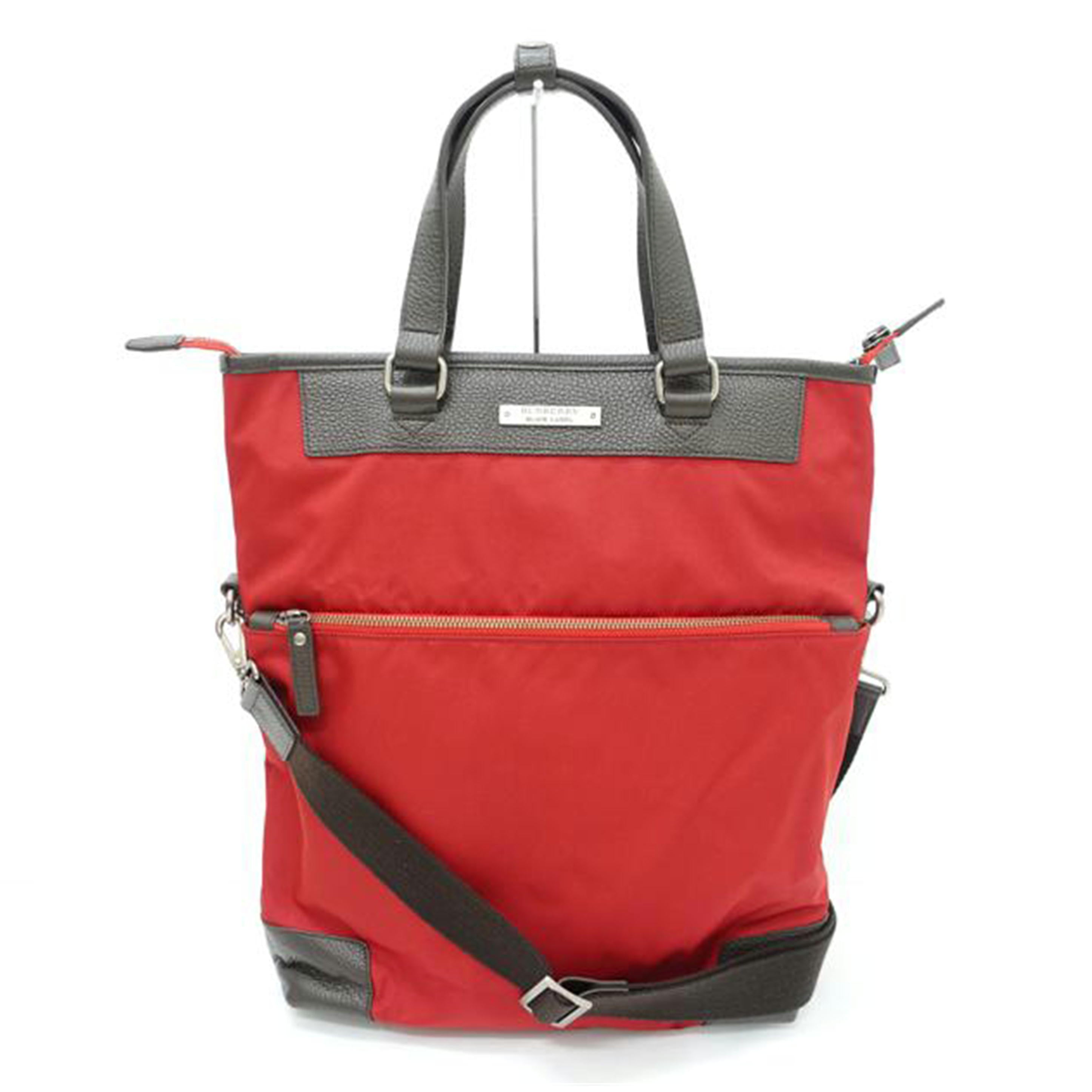 BURBERRY BLACKLABEL バーバリーブラックレーベル/2WAYナイロン×レザーバッグ//ABランク/88