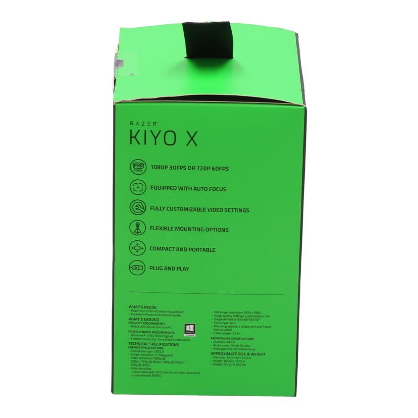 Razer レイザー /WEBカメラ/Kiyo X未使用/RZ19-04170100-R3M1//PM2434L05204196/Sランク/82