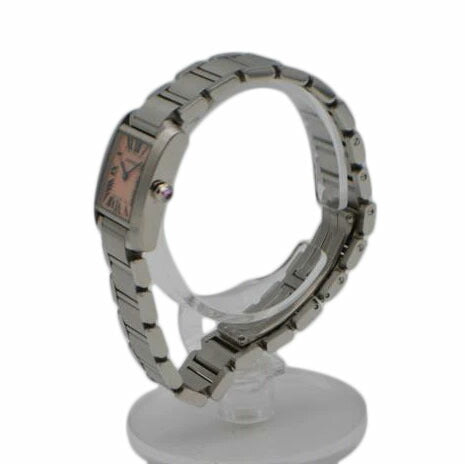 Cartier カルティエ/タンクフランセーズSMクォーツ/ピンクシェル文字盤/W51028Q3//556*****/Aランク/89