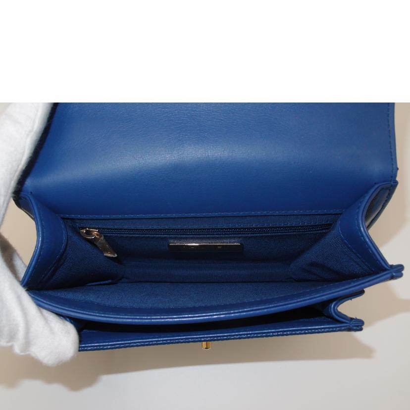 CHANEL/マトラッセ2wayチェーンショルダー/ブルー//282*****/Aランク/69