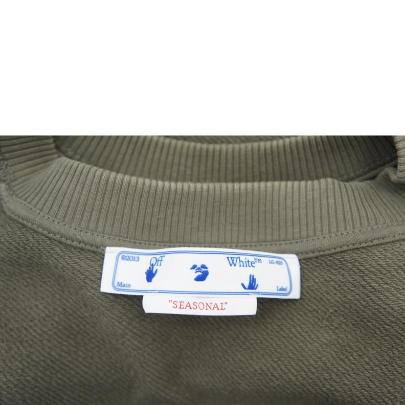 OFF-WHITE オフホワイト/ロゴスウェット/OMBA057S22FLE003//Bランク/05