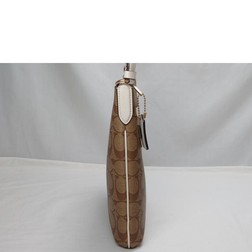 COACH コーチ/PVC シグネチャーショルダーバッグ/C1554//M20**/Aランク/52