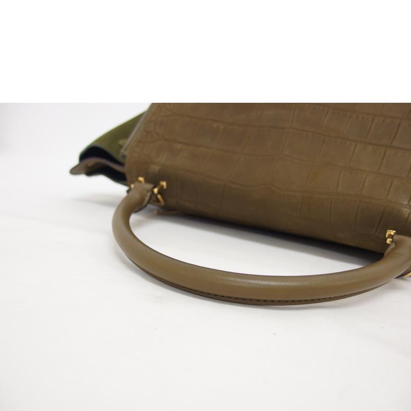 CELINE セリーヌ/トラペーズ/2WAYハンドバッグ/レザー×スエード/169543XDD//ABランク/04