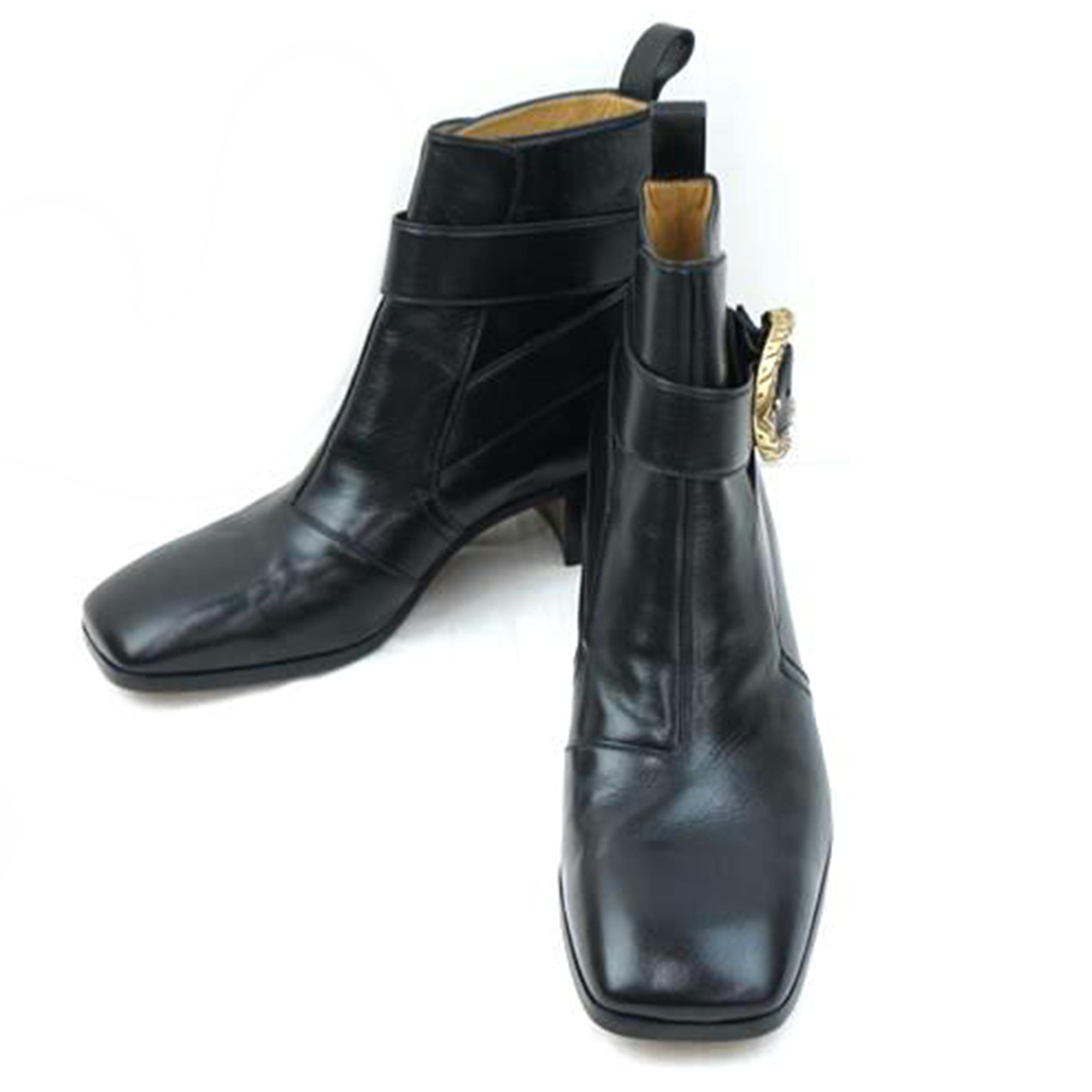 GUCCI グッチ/GUCCI レザーブーツ 25.5//Aランク/67