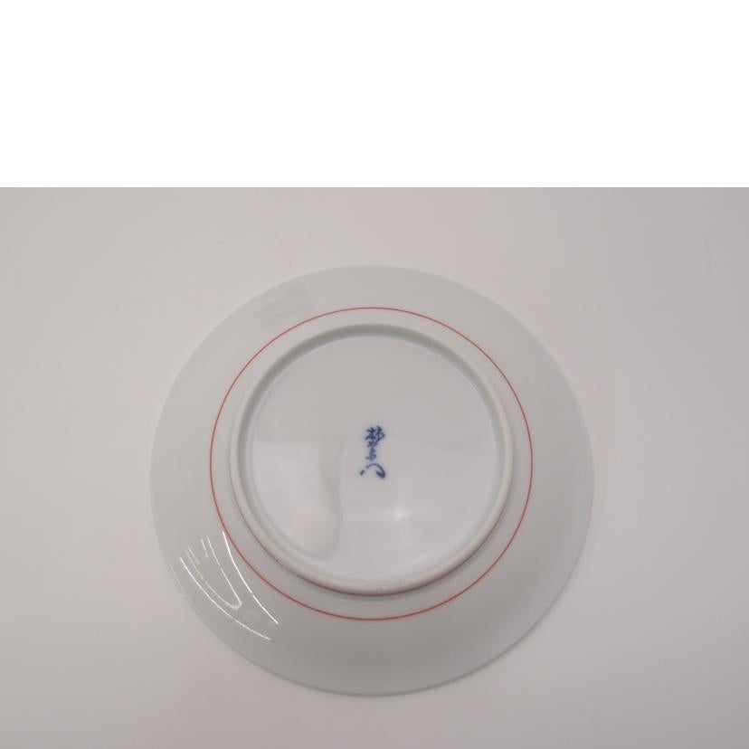 十四代柿右衛門 十四代柿右衛門/十四代柿右衛門/額皿/錦菊鳥文//Aランク/69