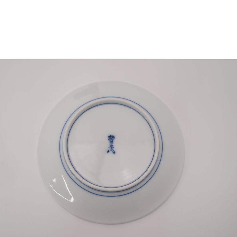 十四代柿右衛門 十四代柿右衛門/柿右衛門 額皿/染錦柿文//Aランク/69