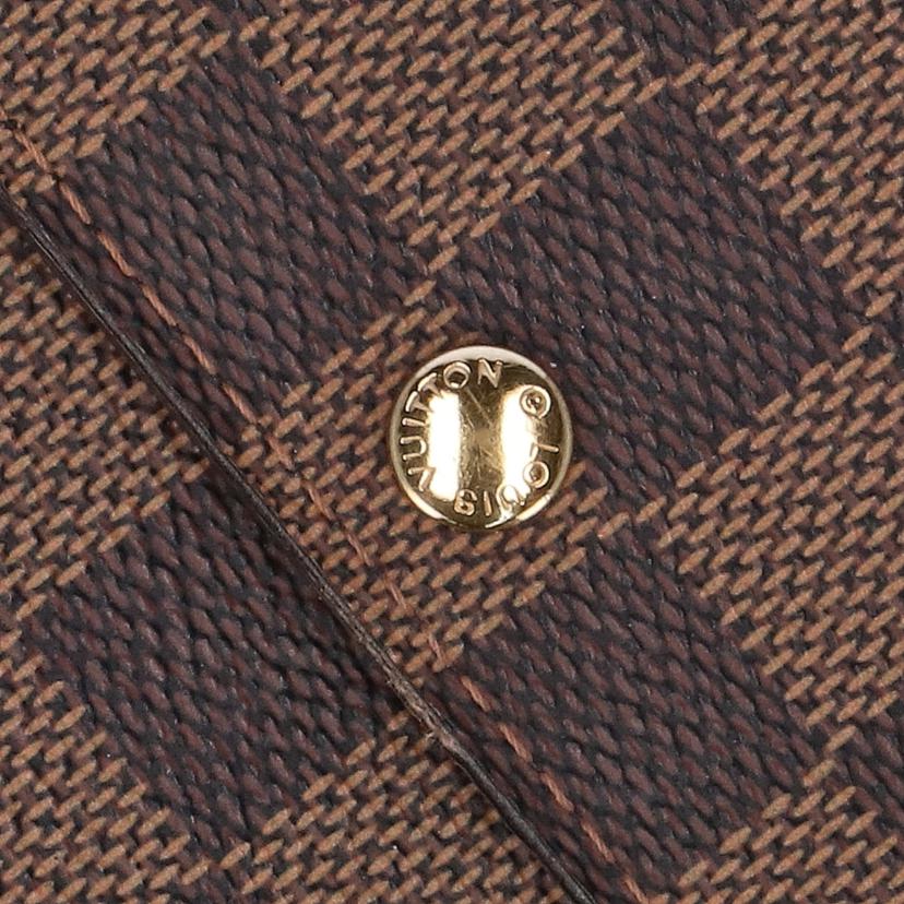 LV/ポルトフォイユ・サラ旧型/ダミエ/エベヌ/N61734//CA1***/Bランク/85