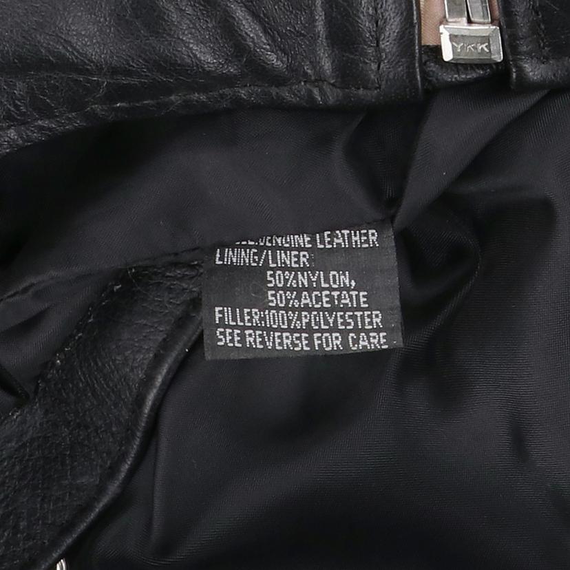 HOTLEATHERS/90's/ヴィンテージライダースジャケット/カウハイド/希少ファイヤーロゴ/レア//ABランク/24