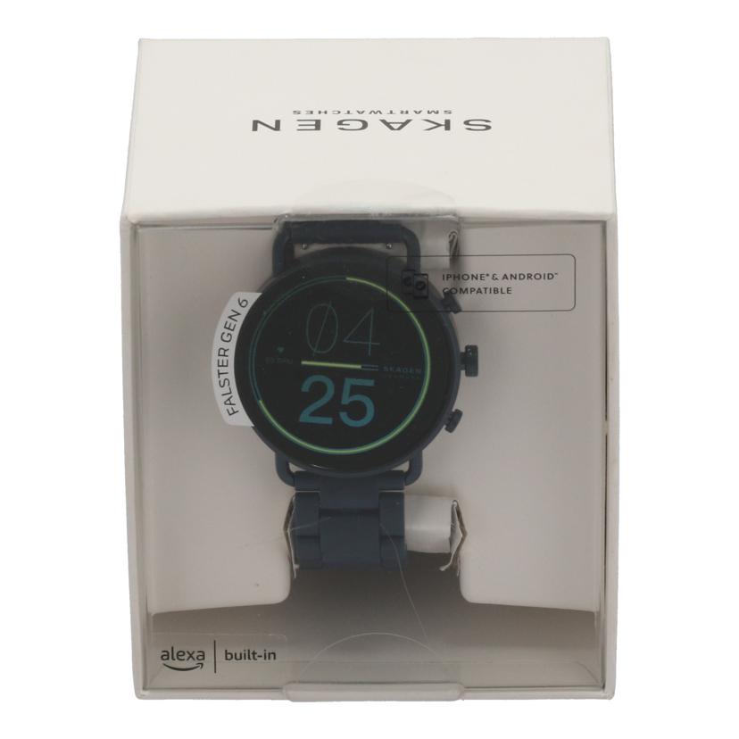 SKAGEN スカーゲン/スマートウォッチ/Falster Gen 6 Smartwatch 未使用/SKT5306V//K6S4V62195B1821/Sランク/84