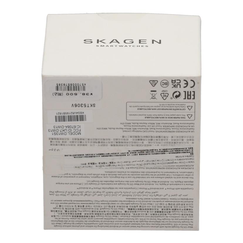 SKAGEN スカーゲン/スマートウォッチ/Falster Gen 6 Smartwatch 未使用/SKT5306V//K6S4V62195B1821/Sランク/84