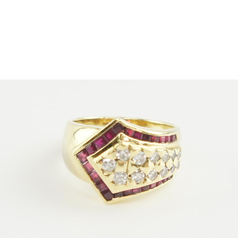 K18ルビーダイヤR1.20#12//Bランク/64