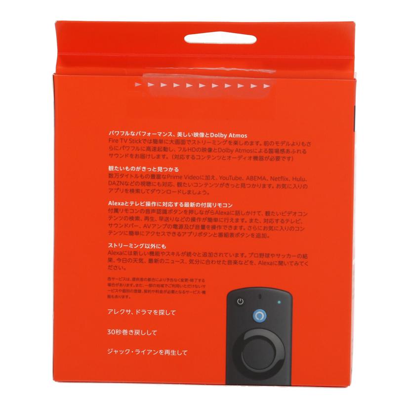 Amazon アマゾン /Fire TV Stick 第3世代 2022/B09JDGYSQW//G071EL1730730LMJ/Sランク/84