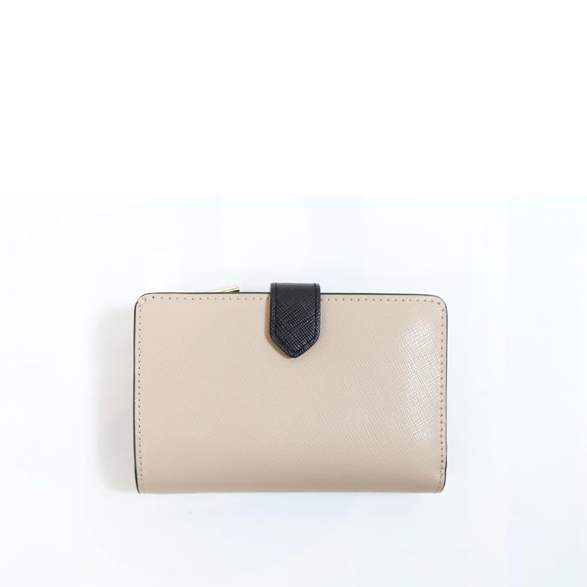 kate spade ケイトスペード/カラーブロックレザーミディアムコンパクトウォレット//ABランク/71