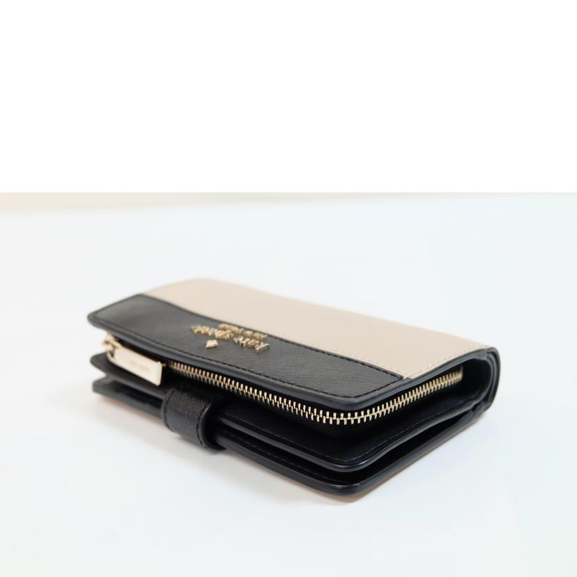 kate spade ケイトスペード/カラーブロックレザーミディアムコンパクトウォレット//ABランク/71