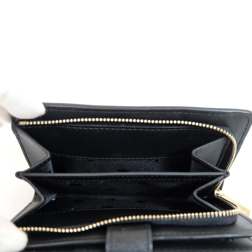 kate spade ケイトスペード/カラーブロックレザーミディアムコンパクトウォレット//ABランク/71