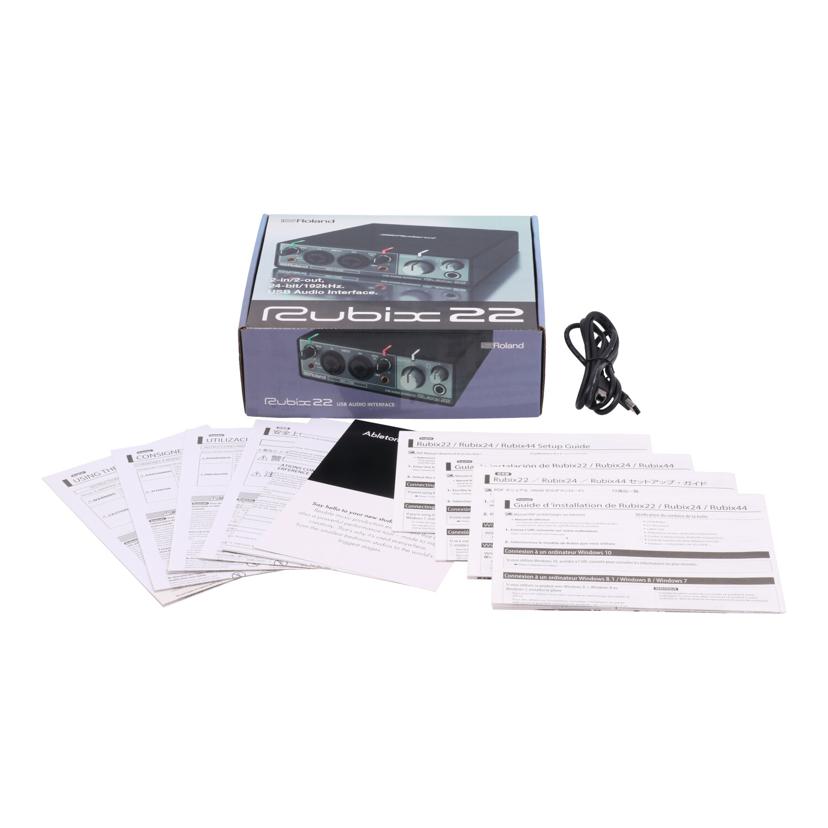 Roland ローランド /USBオーディオインターフェース/Rubix22//Z1M0014/Aランク/64