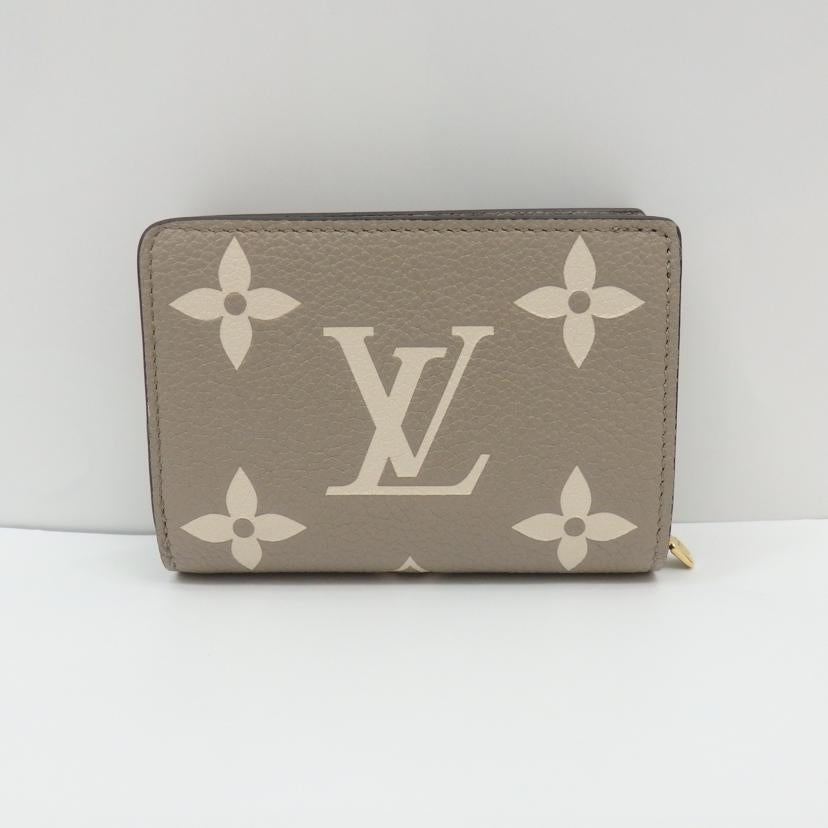 LV ルイ・ヴィトン/ポルトフォイユ・クレア/アンプラント/トゥルトレールクレーム/M82370//RFI****/Aランク/77