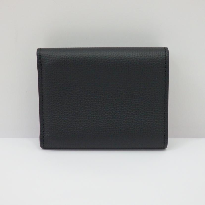 LOEWE ロエベ/アナグラム トライフォールド ウォレット/ブラック/C821TR2X08//262***/ABランク/77