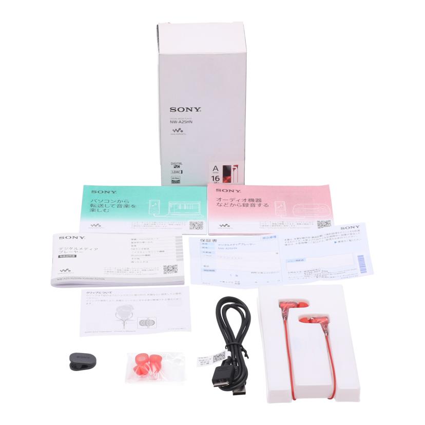 SONY ソニー /ハイレゾ対応ウォークマン 16GB/NW-A25//S015273070A/Aランク/85