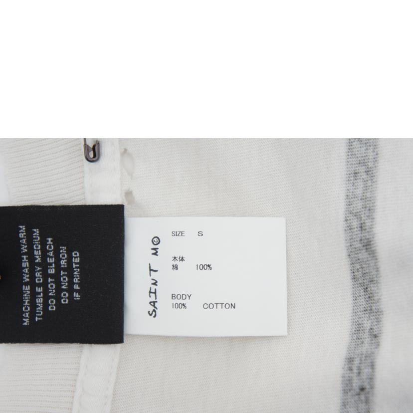 SAINT MICHAEL セントマイケル/SINロゴプリントTシャツ/SM-HR8-0000-020//Sランク/67