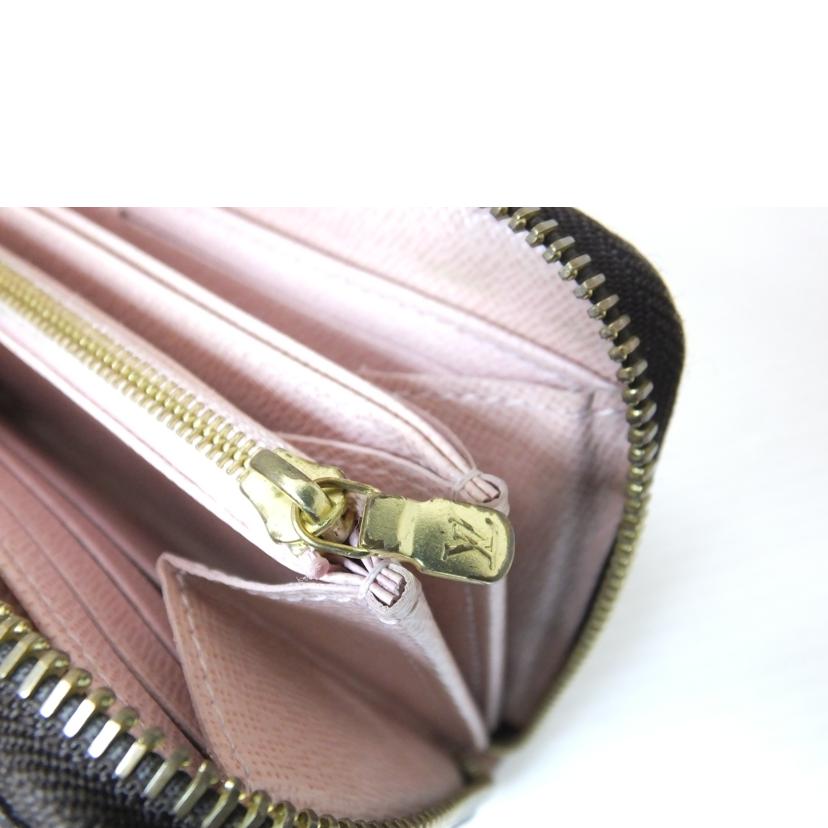 LV ルイヴィトン/ジッピーウォレット/モノグラム/ローズバレリーヌ/M41894//UR1***/Bランク/88