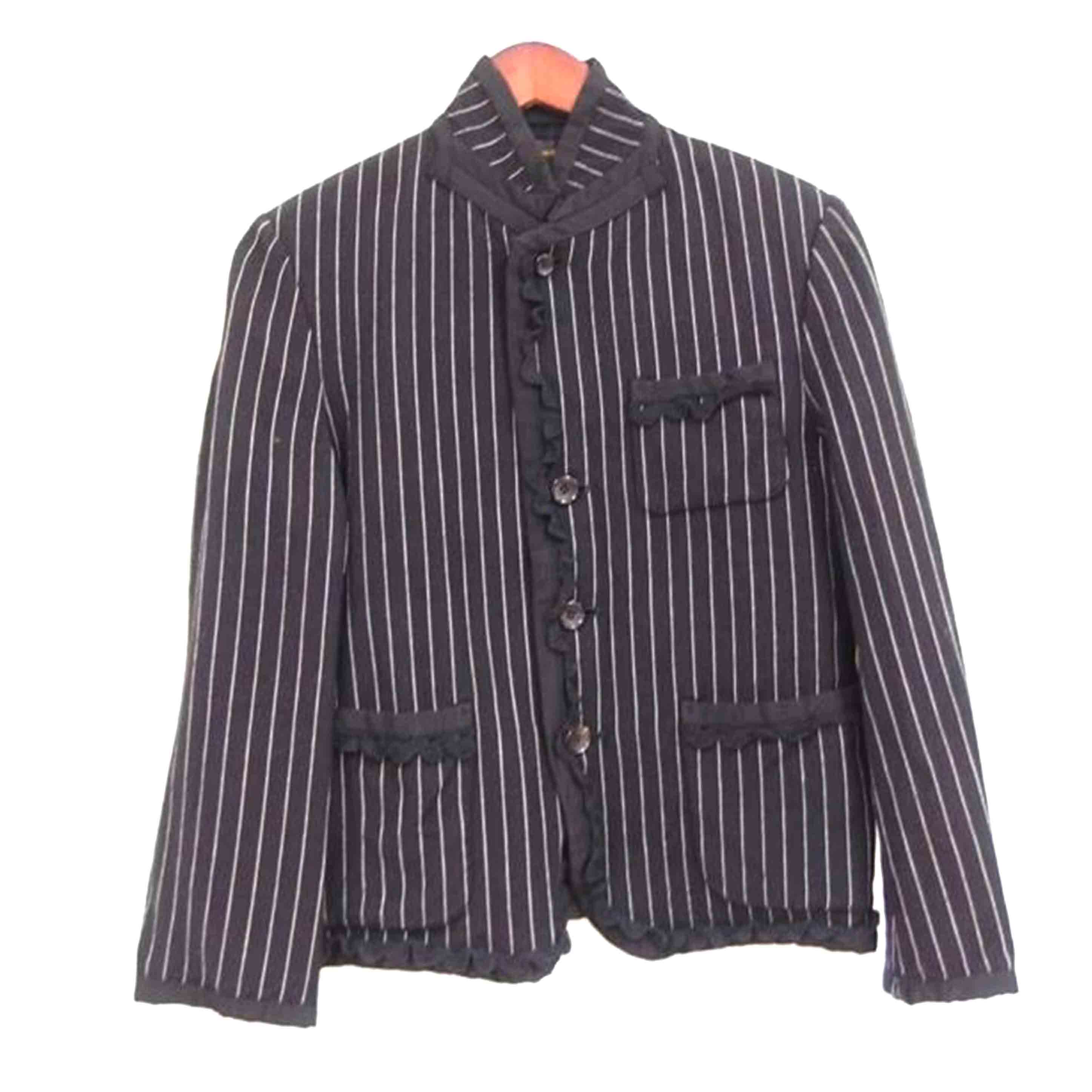 COMME des GARCONS コムデギャルソン/COMME des GARCONS ストライプジャケット/GJ 100750//AD2000/ABランク/82