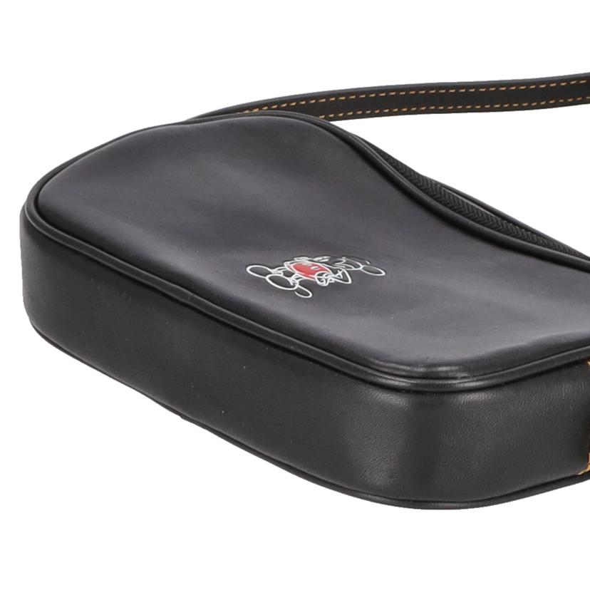 COACH コーチ/ディズーニーコラボ*ミッキーマウス/レザーショルダー/66150//Aランク/37