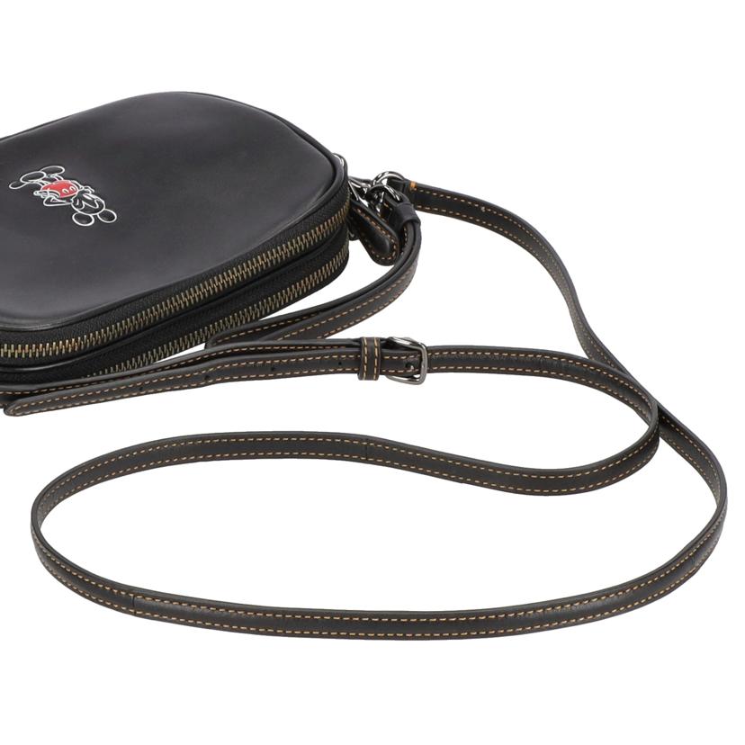 COACH コーチ/ディズーニーコラボ*ミッキーマウス/レザーショルダー/66150//Aランク/37