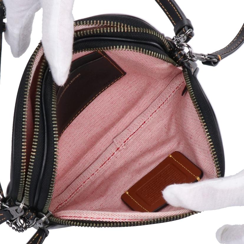 COACH コーチ/ディズーニーコラボ*ミッキーマウス/レザーショルダー/66150//Aランク/37