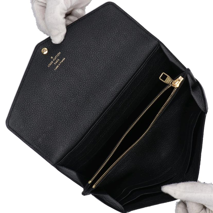LOUIS VUITTON ルイヴィトン/ポルトフォイユ・サラ/アンプラント/ノワール/M61182//RFI*/ABランク/85