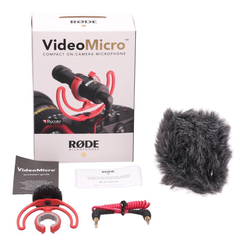 RODE ロード/カメラマイク/VideoMicro //dc0799233/Bランク/77