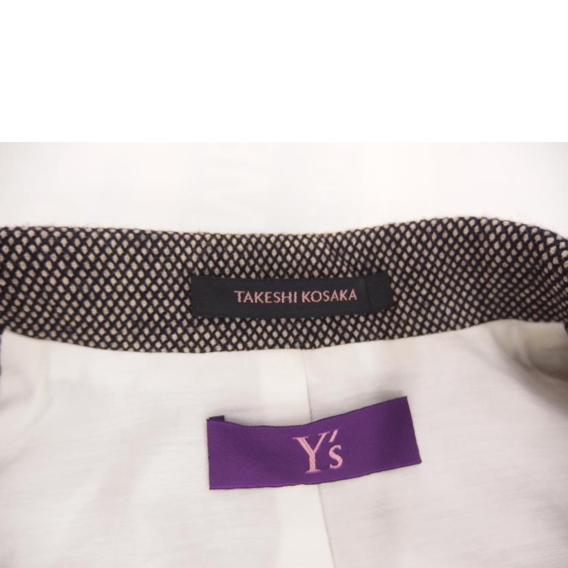 Y'S ワイズ/Y's ツィードジャケット/YR-J41-135//ABランク/82