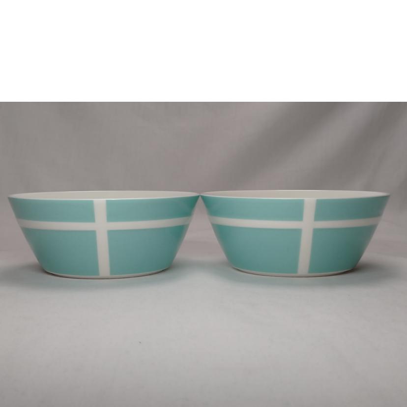 TIFFANY&CO ティファニー&コー/ブルーボックス ボウル ペア//Aランク/52