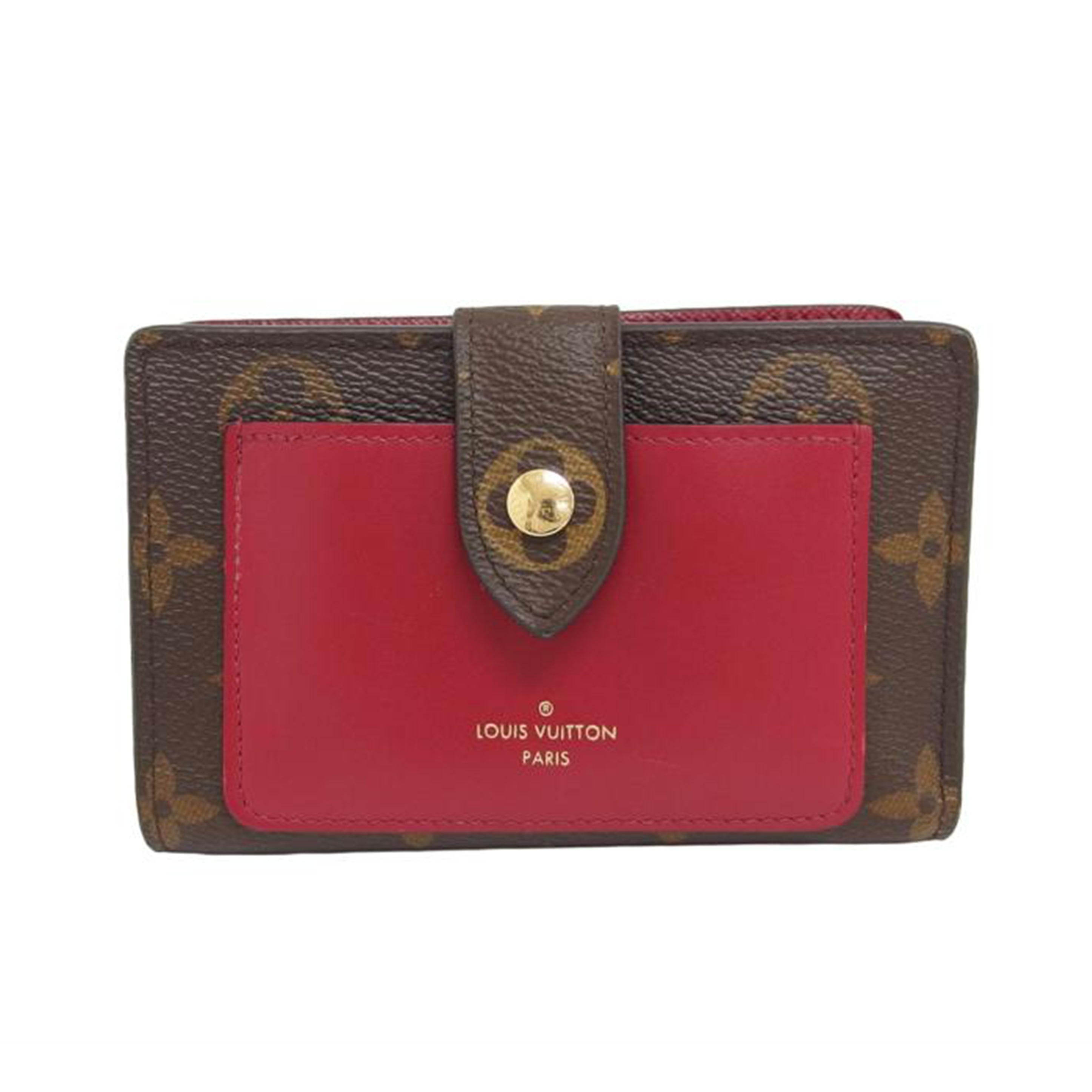 LV ルイ・ヴィトン/ポルトフォイユ・ジュリエット/モノグラム/フューシャ/M69433//ABランク/04