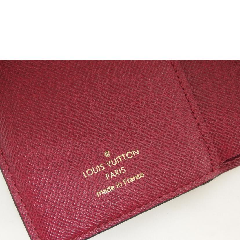 LV ルイ・ヴィトン/ポルトフォイユ・ジュリエット/モノグラム/フューシャ/M69433//ABランク/04