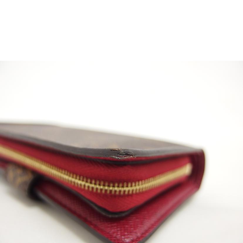 LV ルイ・ヴィトン/ポルトフォイユ・ジュリエット/モノグラム/フューシャ/M69433//ABランク/04