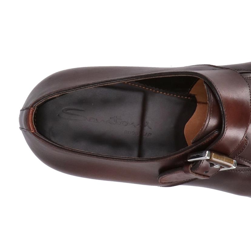Santoni サントーニ/Santoni モンクストラップ レザーシューズ BR/13178//ABランク/78