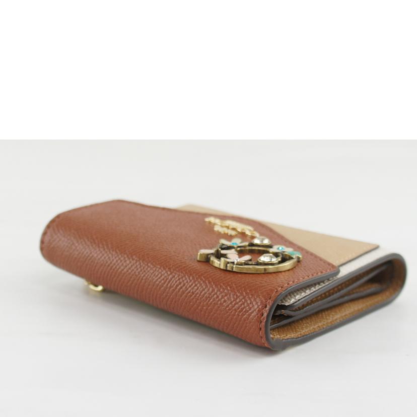 COACH コーチ/二つ折り財布/12123//Aランク/64