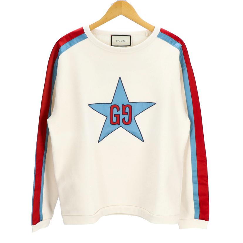 GUCCI グッチ/GUCCスタースウェットパーカー/ホワイト//ABランク/75