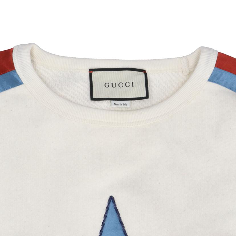 GUCCI グッチ/GUCCスタースウェットパーカー/ホワイト//ABランク/75
