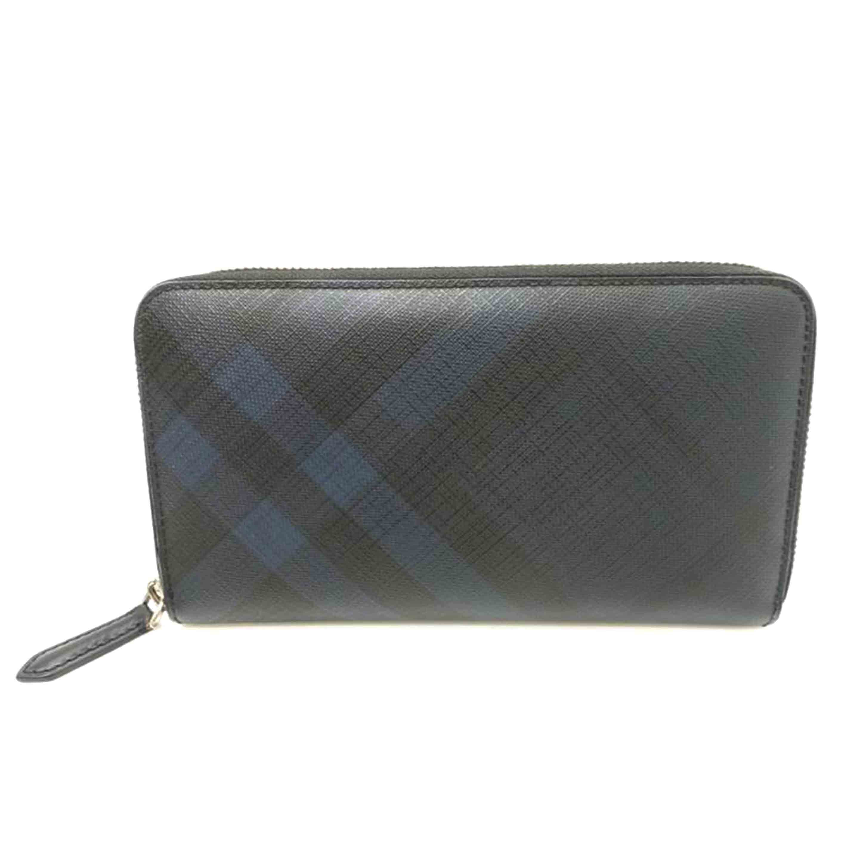 BURBERRY バーバリー/ラウンドファスナー長財布//Bランク/88