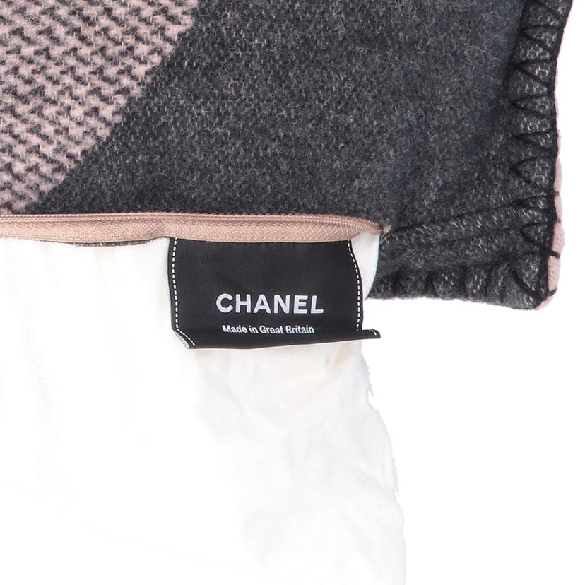 CHANEL シャネル/ココマークカシミヤ混クッション/ピンク//Aランク/75