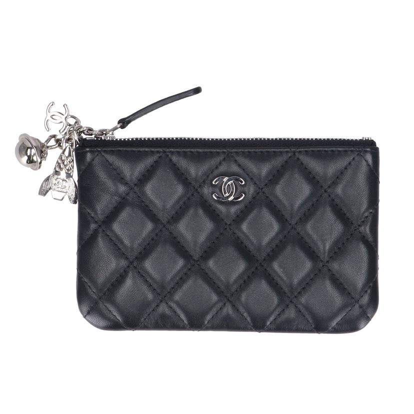 CHANEL シャネル/マトラッセラムスキンコインケース/A69253//246*****/Aランク/75