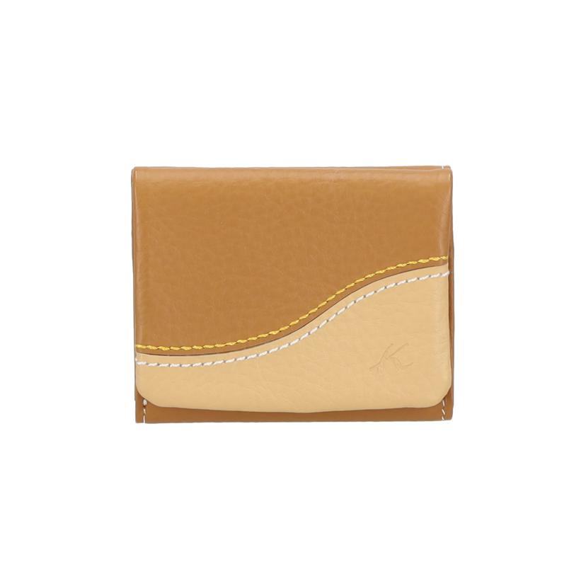 Kitamura キタムラ/シュリンクレザー 3つ折り財布//Aランク/85