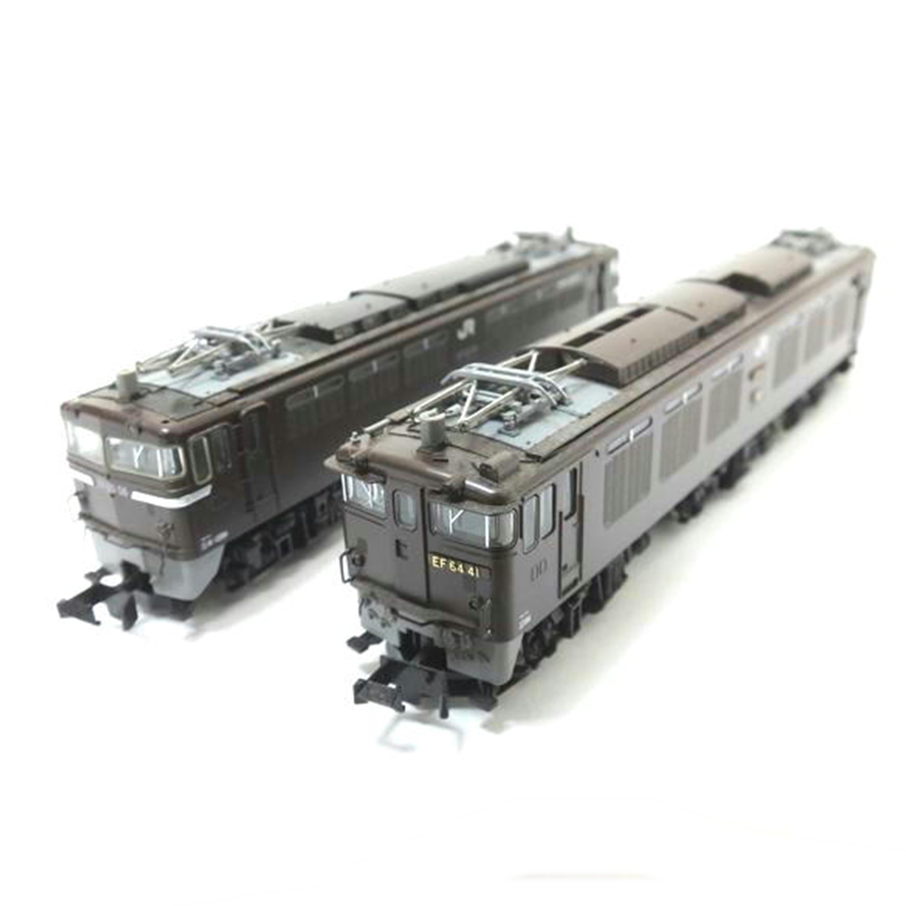 TOMIX トミックス/JR EF64形電気機関車(41号機・茶色)・EF65形電気機関車(56号機・茶色) 2両セット/98977//ABランク/88