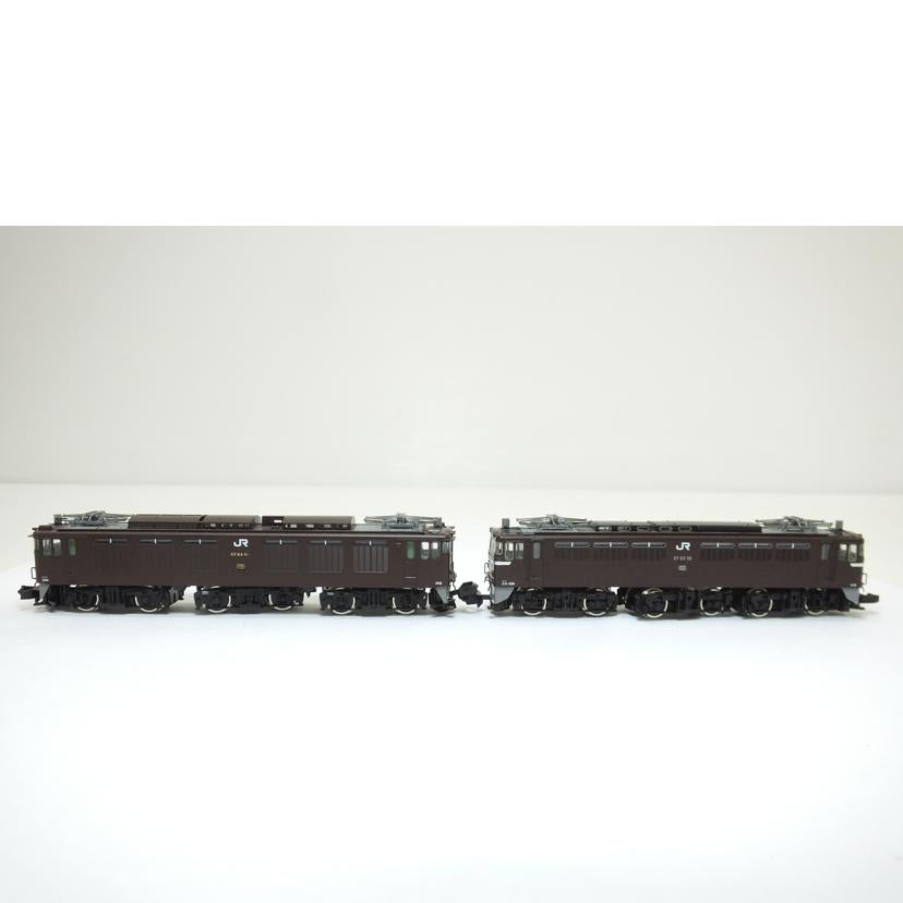 TOMIX トミックス/JR EF64形電気機関車(41号機・茶色)・EF65形電気機関車(56号機・茶色) 2両セット/98977//ABランク/88