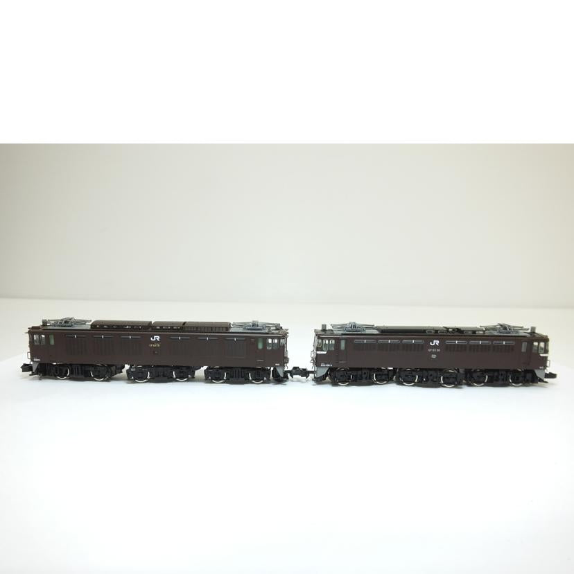 TOMIX トミックス/JR EF64形電気機関車(41号機・茶色)・EF65形電気機関車(56号機・茶色) 2両セット/98977//ABランク/88