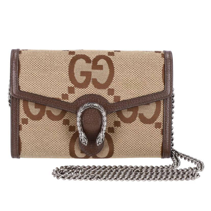 GUCCI グッチ/ディオニュソス/ビッグGG/チェーンウォレット/401231//041*/Aランク/91