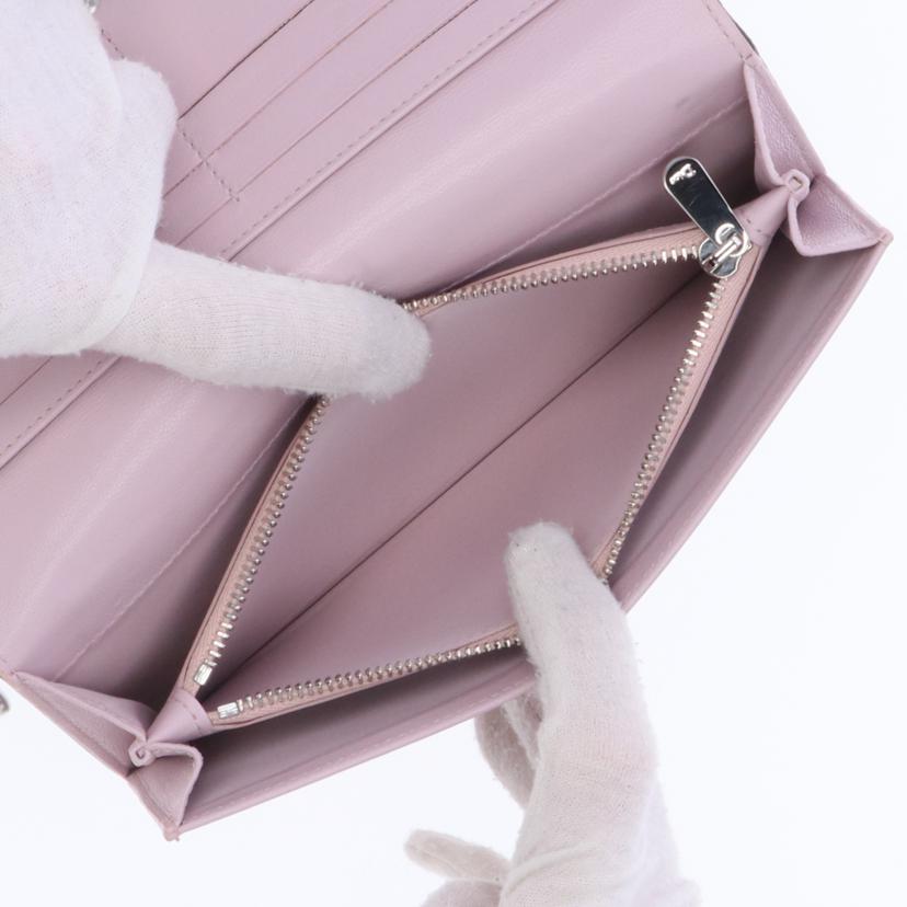 Christian Dior クリスチャンディオール/カナージュ2つ折り長財布/02-LU-0114//Bランク/85