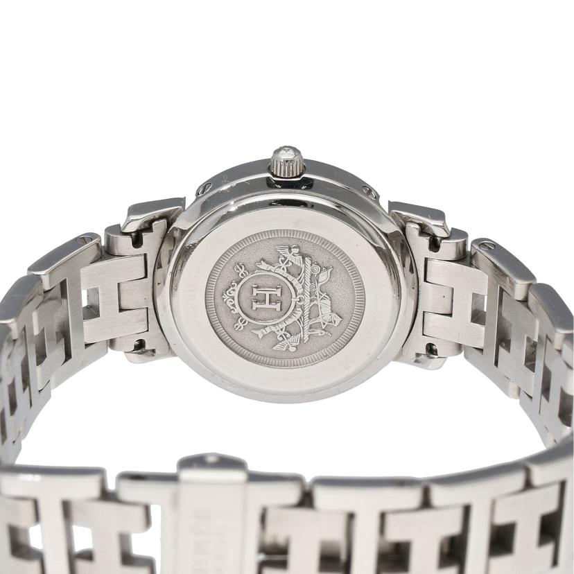 HERMES エルメス/クリッパーデイト/ブラック文字盤/CL4.210//170****/Bランク/89